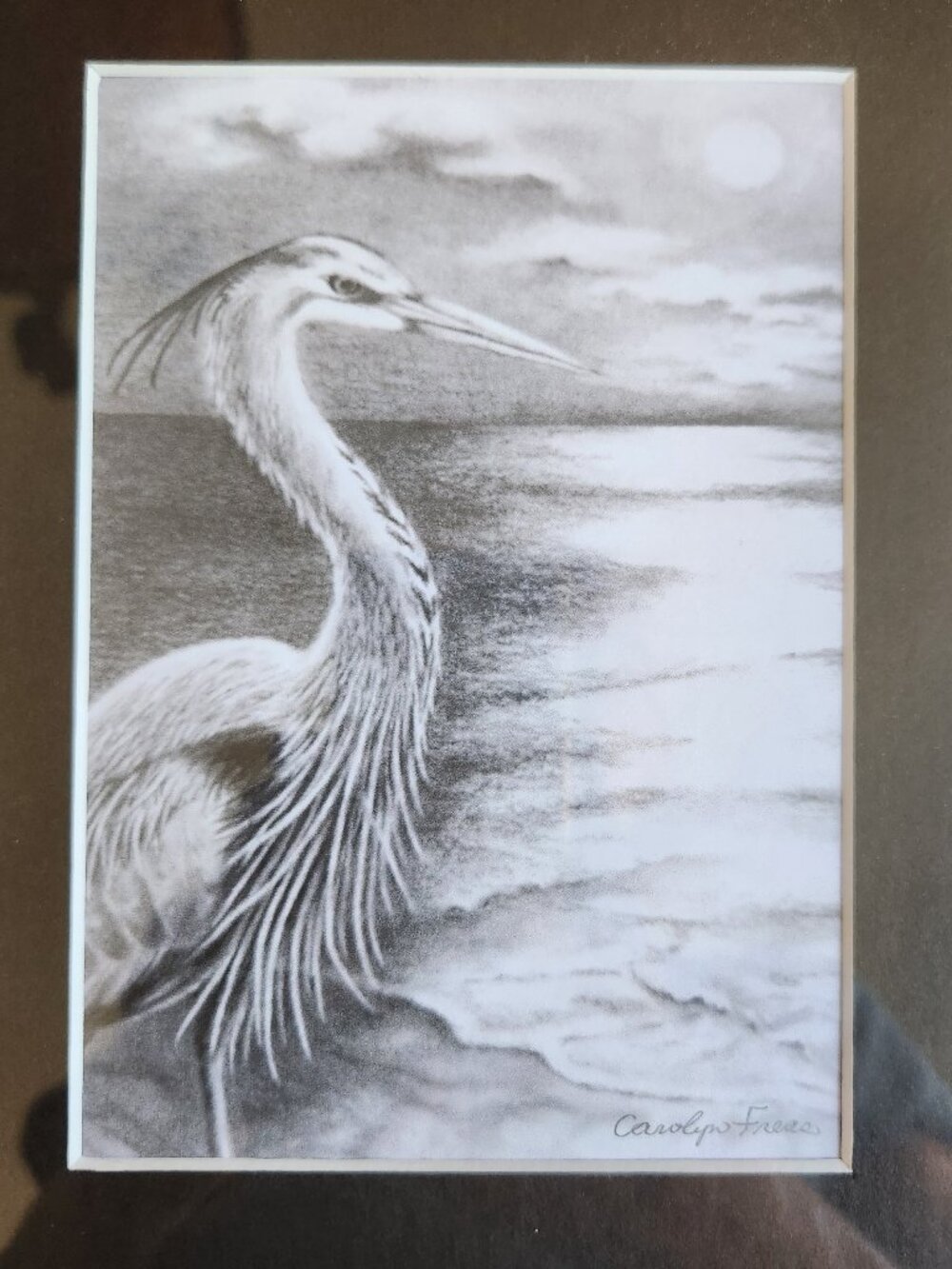 "Blue Heron" Original Art